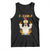 Funny F Caw F Sarcastic Chicken Meme Tank Top Middle Finger Offensive Humor TS02 Black Print Your Wear