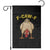 Funny F Caw F Bending Over Chicken Meme Garden Flag Upside Down Head Poultry Humor TS02 Black Print Your Wear