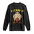 Funny F Caw F Bending Over Chicken Meme Long Sleeve Shirt Upside Down Head Poultry Humor TS02 Black Print Your Wear