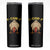 Funny F Caw F Bending Over Chicken Meme Skinny Tumbler Upside Down Head Poultry Humor TS02 Black Print Your Wear