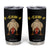 Funny F Caw F Bending Over Chicken Meme Tumbler Cup Upside Down Head Poultry Humor TS02 Black Print Your Wear