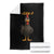 Funny F Caw F Grumpy Black Chicken Graphic Throw Blanket Moody Bird Meme for Sarcastic Animal Lovers TS02 Black Print Your Wear