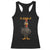 Funny F Caw F Grumpy Black Chicken Graphic Racerback Tank Top Moody Bird Meme for Sarcastic Animal Lovers TS02 Black Print Your Wear