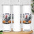 F Caw F Halloween Chicken Skeleton Skinny Tumbler Spooky Funny Rooster Meme TS02 Print Your Wear