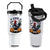 F Caw F Halloween Chicken Skeleton Flip Straw Tumbler Spooky Funny Rooster Meme TS02 One Size: 30 oz White Print Your Wear
