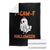 F Caw F Ghost Chicken Costume Throw Blanket Funny Cute Halloween Poultry Lover TS02 Black Print Your Wear