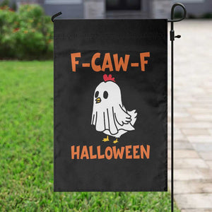 F Caw F Ghost Chicken Costume Garden Flag Funny Cute Halloween Poultry Lover TS02 Print Your Wear