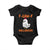 F Caw F Ghost Chicken Costume Baby Onesie Funny Cute Halloween Poultry Lover TS02 Black Print Your Wear