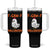 F Caw F Ghost Chicken Costume Tumbler With Handle Funny Cute Halloween Poultry Lover TS02 One Size: 40 oz Black Print Your Wear