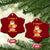 F Caw F Chicken Cute Halloween Costume Ceramic Ornament Funny Jack O LAttern Poultry Meme Fall Vibes TS02 Print Your Wear