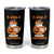 F Caw F Chicken Cute Halloween Costume Tumbler Cup Funny Jack O LAttern Poultry Meme Fall Vibes TS02 Black Print Your Wear