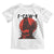 F Caw F Gothic Chicken Horror Toddler T Shirt Creepy Skull Rooster Halloween Dark Humor TS02 White Print Your Wear