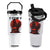 F Caw F Gothic Chicken Horror Flip Straw Tumbler Creepy Skull Rooster Halloween Dark Humor TS02 One Size: 30 oz White Print Your Wear