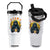 F Caw F Raven Coffee Flip Straw Tumbler Funny Halloween Sarcastic Gothic Bird with Attitude TS02 One Size: 30 oz White Print Your Wear