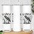 F Caw F Gothic Christmas Raven Skinny Tumbler With Skull Funny Dark Holiday Humor Spooky Season TS02 Print Your Wear