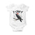F Caw F Raven Christmas Baby Onesie Funny Dark Holiday Humor Spooky Season TS02 White Print Your Wear