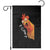 Funny F Caw F Surprise Chicken Meme Garden Flag Hilarious Shocked Bird Graphic for Comedy Lovers TS02 Black Print Your Wear
