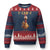F Caw F Classic Chicken Scream Ugly Christmas Sweater Poultry Joke Farm Life Humor TS02 Navy Red Print Your Wear
