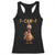 F Caw F Classic Chicken Scream Racerback Tank Top Poultry Joke Farm Life Humor TS02 Black Print Your Wear