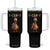 F Caw F Classic Chicken Scream Tumbler With Handle Poultry Joke Farm Life Humor TS02 One Size: 40 oz Black Print Your Wear