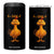 Funny F Caw F Fed Up Chicken Meme 4 in 1 Can Cooler Tumbler Sarcastic Bird Humor Mood Swing TS02 One Size: 16 oz Black Print Your Wear