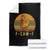 F Caw F Retro Chicken Meme Throw Blanket Vintage Sunset Poultry Graphic Loud Bird Energy TS02 Black Print Your Wear