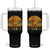 F Caw F Retro Chicken Meme Tumbler With Handle Vintage Sunset Poultry Graphic Loud Bird Energy TS02 One Size: 40 oz Black Print Your Wear