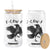F Caw F Raven Graphic Glass Can Funny Sarcastic Bird with Attitude TS02 Print Your Wear
