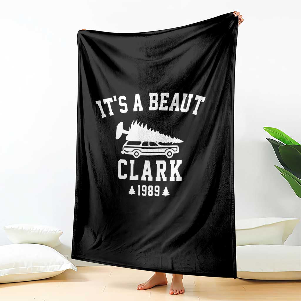 Funny Christmas Its a Beaut Clark Throw Blanket Xmas Tree Disaster Griswold Family Holiday TS02 Print Your Wear