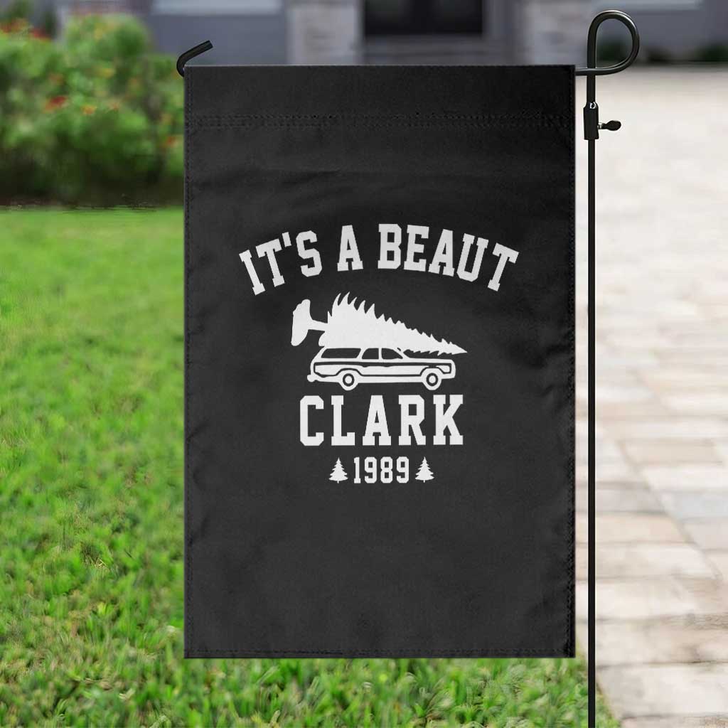 Funny Christmas Its a Beaut Clark Garden Flag Xmas Tree Disaster Griswold Family Holiday TS02 Print Your Wear