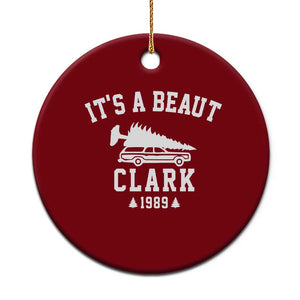 Funny Christmas Its a Beaut Clark Ceramic Ornament Xmas Tree Disaster Griswold Family Holiday TS02 1pc Red Print Your Wear