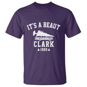Funny Christmas Its a Beaut Clark T Shirt Xmas Tree Disaster Griswold Family Holiday TS02 Purple Print Your Wear