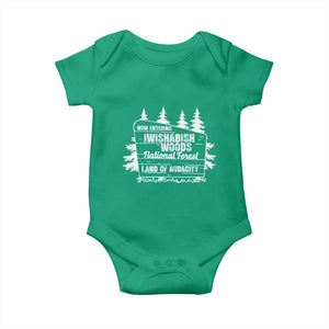 Iwishabish Woods National Forest Baby Onesie Funny Land of Audacity Meme Sassy Humor TS02 Irish Green Print Your Wear