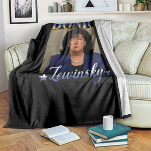 Donica Lewinsky Meme Throw Blanket Viral Trump Parody Scandal Internet Humor TS02 Print Your Wear