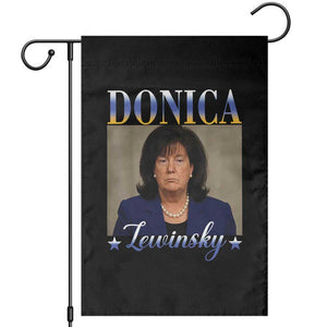 Donica Lewinsky Meme Garden Flag Viral Trump Parody Scandal Internet Humor TS02 Black Print Your Wear