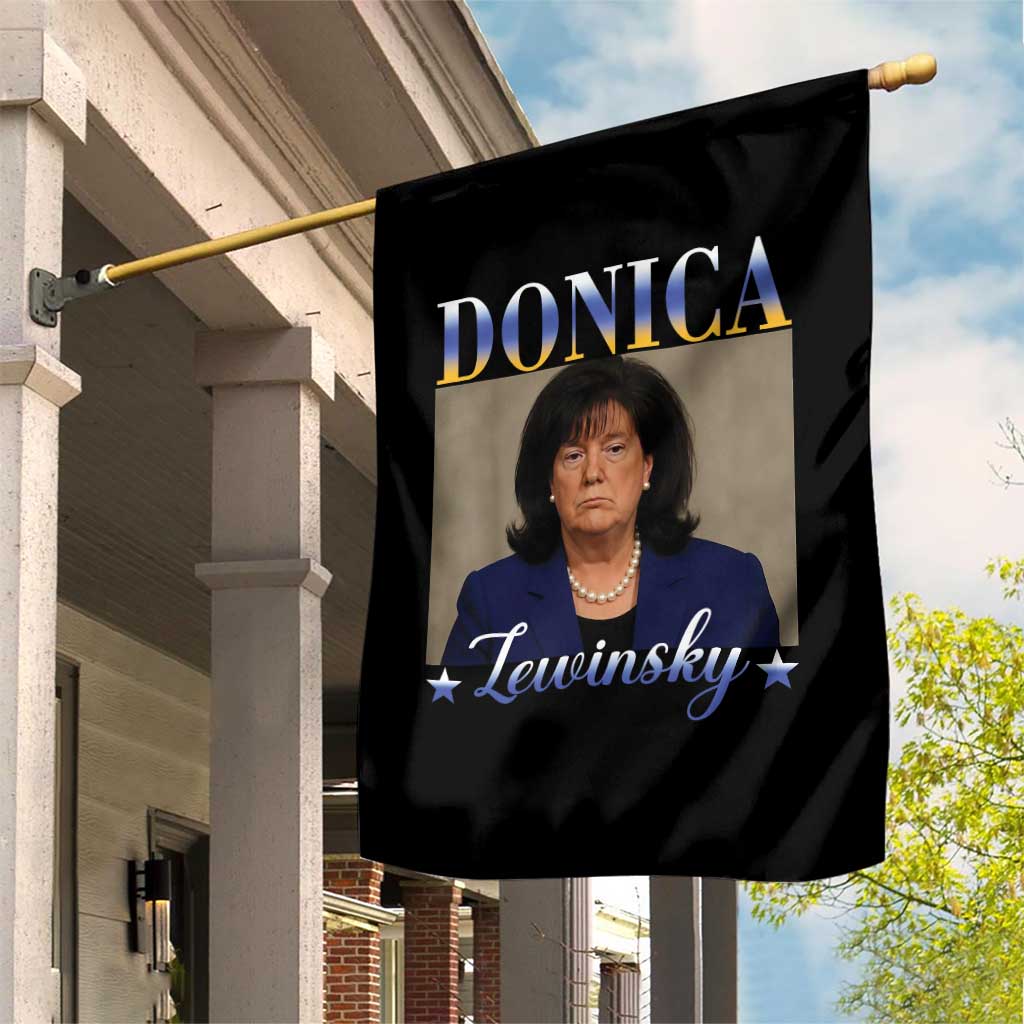 Donica Lewinsky Meme Garden Flag Viral Trump Parody Scandal Internet Humor TS02 Print Your Wear