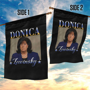 Donica Lewinsky Meme Garden Flag Viral Trump Parody Scandal Internet Humor TS02 Print Your Wear