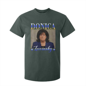 Donica Lewinsky Meme T Shirt For Kid Viral Trump Parody Scandal Internet Humor TS02 Dark Forest Green Print Your Wear