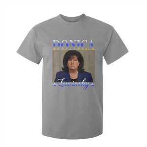 Donica Lewinsky Meme T Shirt For Kid Viral Trump Parody Scandal Internet Humor TS02 Sport Gray Print Your Wear