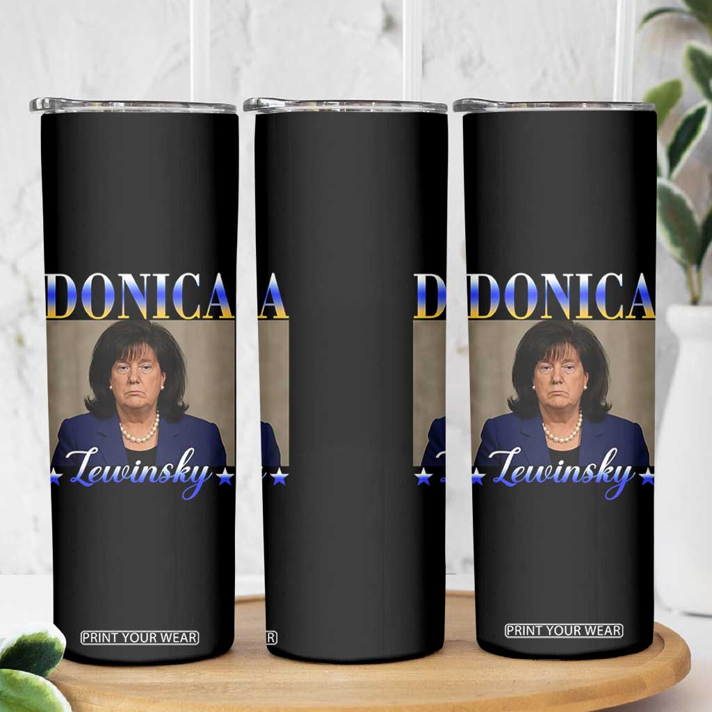 Donica Lewinsky Meme Skinny Tumbler Viral Trump Parody Scandal Internet Humor TS02 Print Your Wear