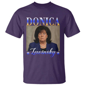 Donica Lewinsky Meme T Shirt Viral Trump Parody Scandal Internet Humor TS02 Purple Print Your Wear