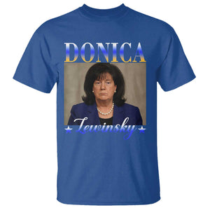 Donica Lewinsky Meme T Shirt Viral Trump Parody Scandal Internet Humor TS02 Royal Blue Print Your Wear