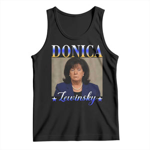 Donica Lewinsky Meme Tank Top Viral Trump Parody Scandal Internet Humor TS02 Black Print Your Wear