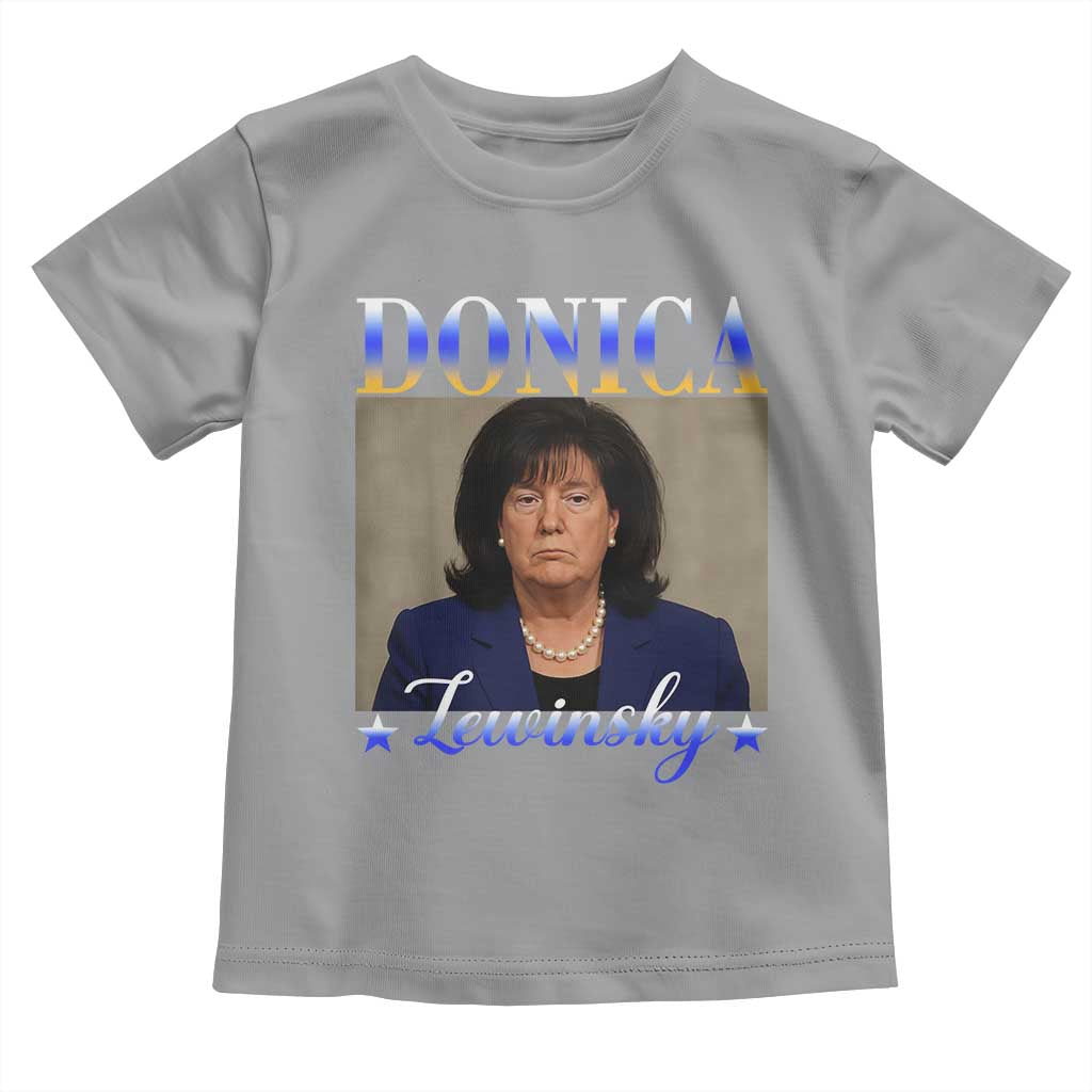 Donica Lewinsky Meme Toddler T Shirt Viral Trump Parody Scandal Internet Humor TS02 Sport Gray Print Your Wear