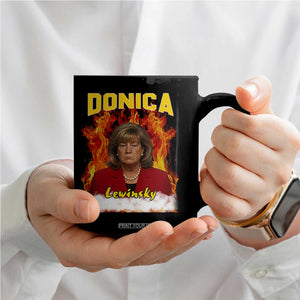 Donica Lewinsky Fire Trump Meme Coffee Mug Viral Scandal Parody Political Roast Vibes TS02 Print Your Wear