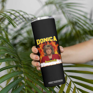 Donica Lewinsky Fire Trump Meme Skinny Tumbler Viral Scandal Parody Political Roast Vibes TS02 Print Your Wear