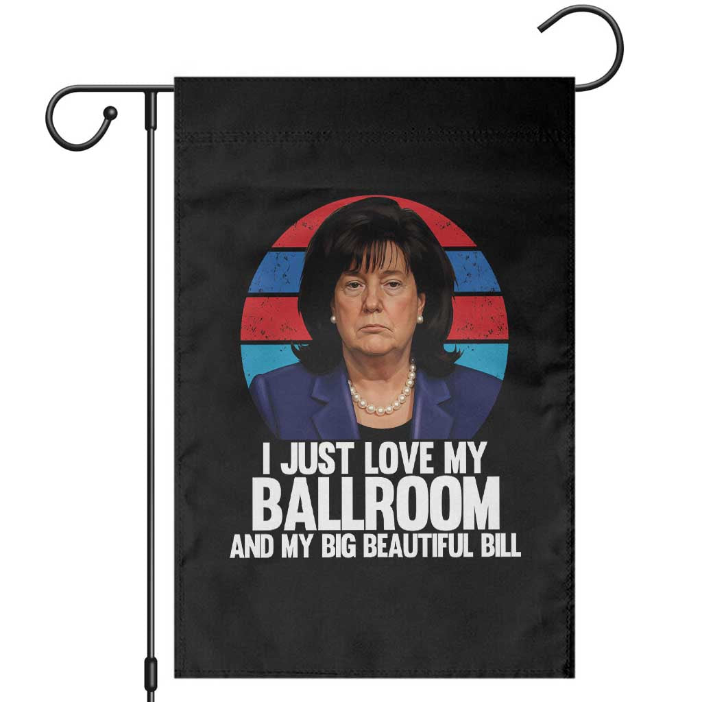 Funny Donica Lewinsky Viral Trump Meme Garden Flag Retro Big Beautiful Bill Political Roast Humor TS02 Black Print Your Wear