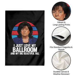 Funny Donica Lewinsky Viral Trump Meme Garden Flag Retro Big Beautiful Bill Political Roast Humor TS02 Print Your Wear