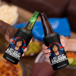 Funny Donica Lewinsky Viral Trump Meme 4 in 1 Can Cooler Tumbler Retro Big Beautiful Bill Political Roast Humor TS02 Print Your Wear