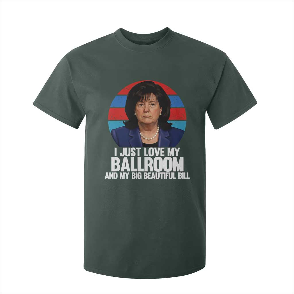 Funny Donica Lewinsky Viral Trump Meme T Shirt For Kid Retro Big Beautiful Bill Political Roast Humor TS02 Dark Forest Green Print Your Wear